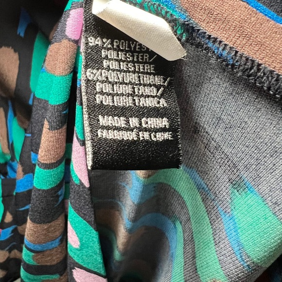 Women's Tibi York Printed Mini Dress Size 4 - Picture 4 of 6